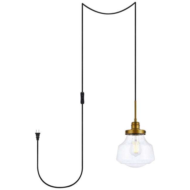 Lye 1 Light 8" Pendant