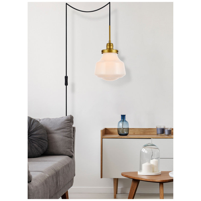 Lye 1 Light 8" Pendant