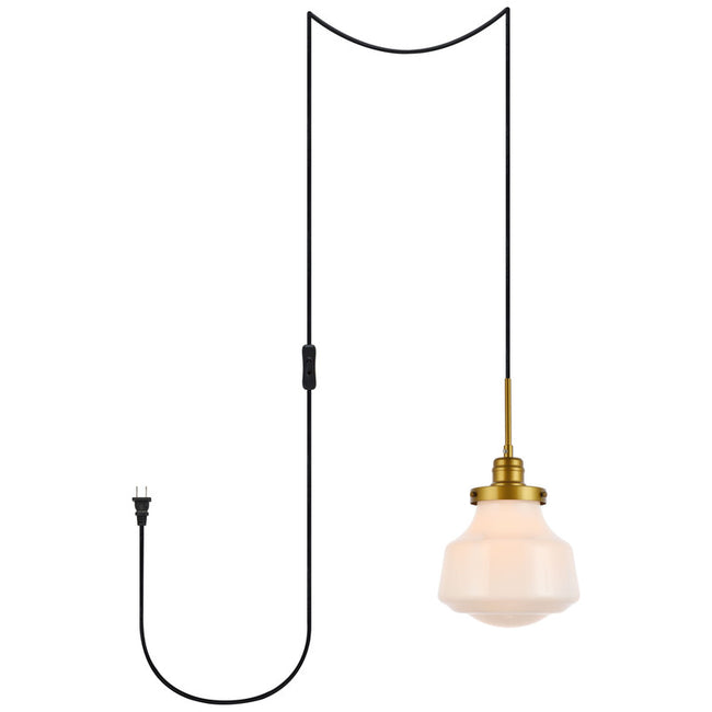 Lye 1 Light 8" Pendant