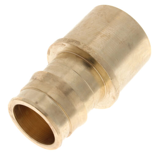LF4511010 - ProPEX LF Brass Sweat Adapter, 1" PEX x 1" Copper