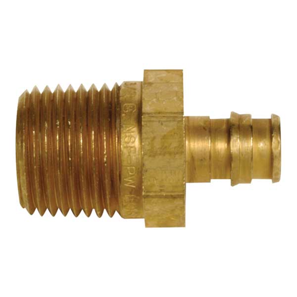 LF4527510 - ProPEX LF Brass Male Threaded Adapter, 3/4" PEX x 1" NPT
