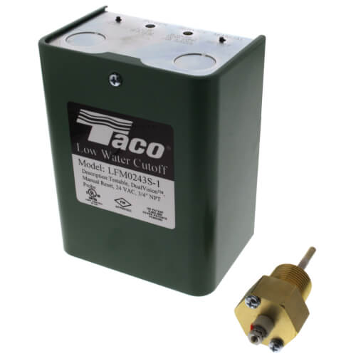 Taco LFM0243S-1 - 24V 3/4" NPT Manual Reset Low Water Cutoff