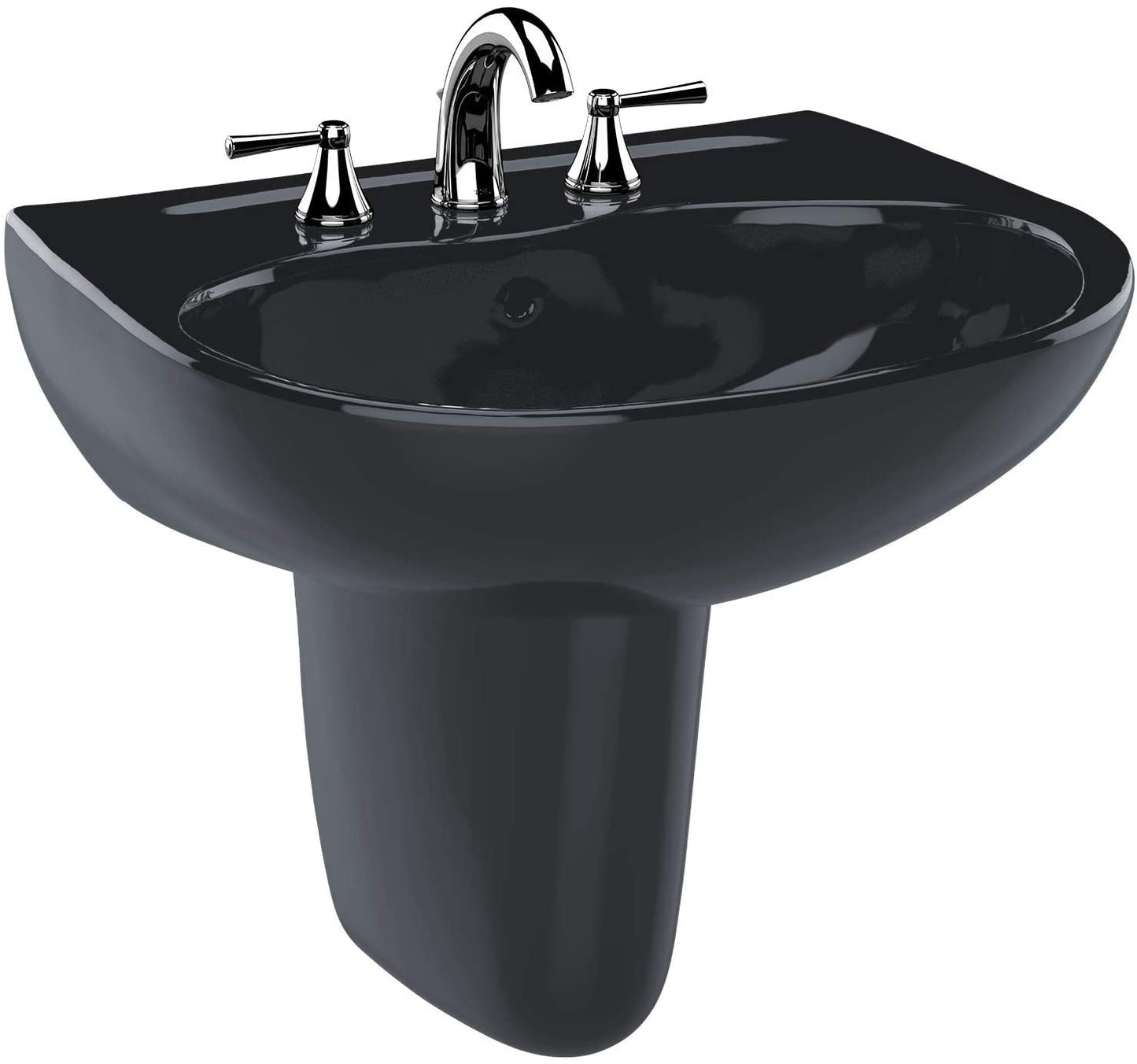Toto LHT241#51 - Supreme 22-7/8" Wall Mounted Bathroom Sink with Single Faucet Hole Drilled and Over