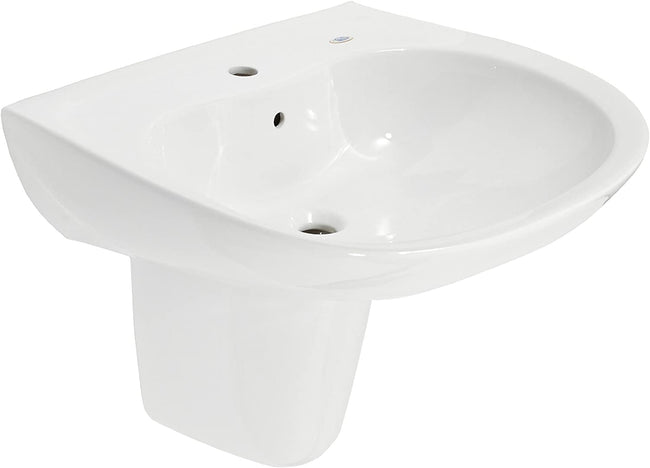 Toto LHT242G#01 - Prominence Lavatory and Shroud with Single Hole- Cotton White