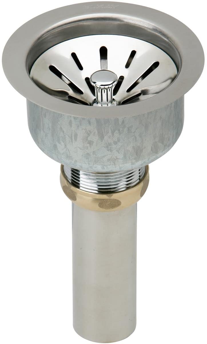 Elkay LK99 - Elkay Deluxe Drain 3-1/2" Type 304 Stainless Steel Body