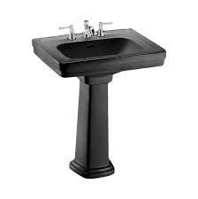 Toto LPT532.4N#51 - Promenade 24" Pedestal Bathroom Sink with 3 Faucet Holes Drilled, 4" Faucet cent