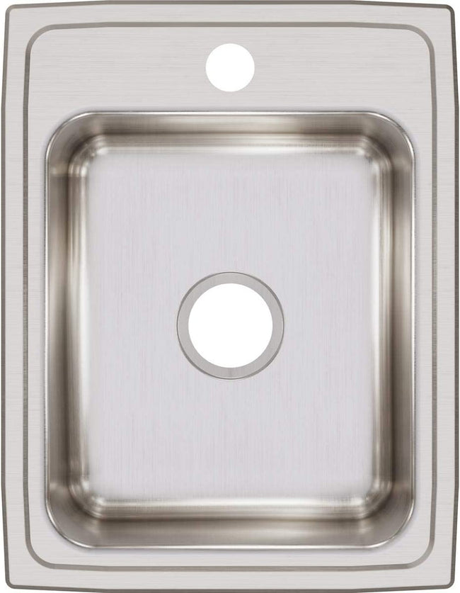 Elkay LR17221 - 18 Gauge Stainless Steel 17" x 22" x 7.625" Single Bowl Drop-in Kitchen Sink