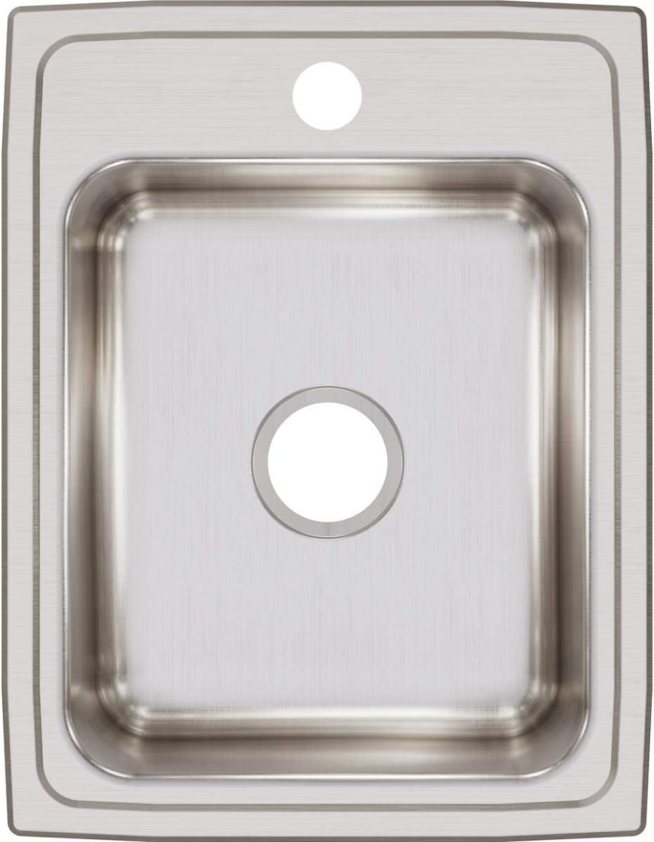 Elkay LR17221 - 18 Gauge Stainless Steel 17" x 22" x 7.625" Single Bowl Drop-in Kitchen Sink