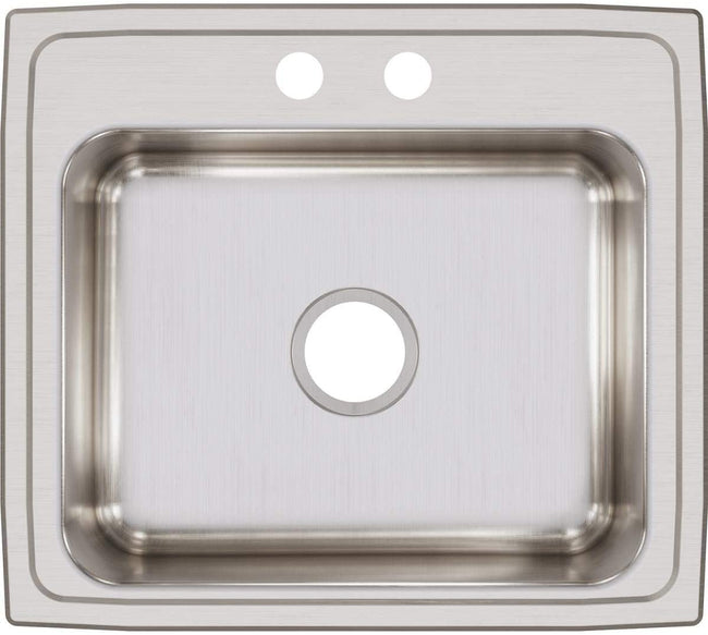 Elkay LR22192 - 18 Gauge Stainless Steel 22" x 19.5" x 7.625" Single Bowl Drop-in Kitchen Sink