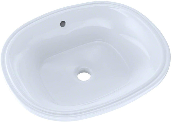 Toto LT483G#01 - Maris 17-5/8-Inch by 14-9/16-Inch Undercounter Lavatory Sink with SanaGloss- Cotton
