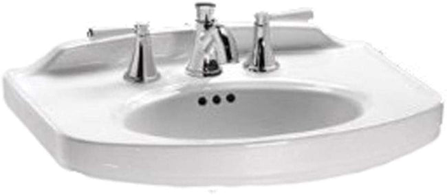 Toto LT642.8#01 - Dartmouth 8" Centers Pedestal Lavatory- Cotton White