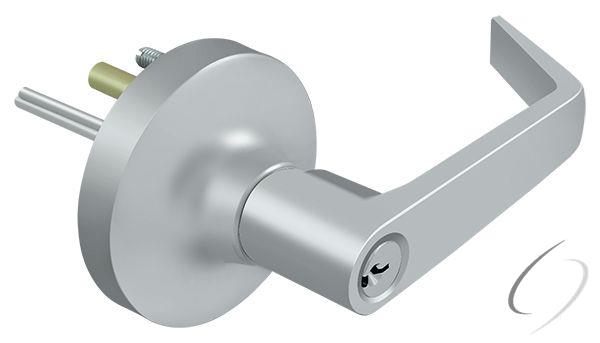 LTED80LS-26D Claredon Lever Trim For Exit Device 80 Entry Function; Satin Chrome Finish