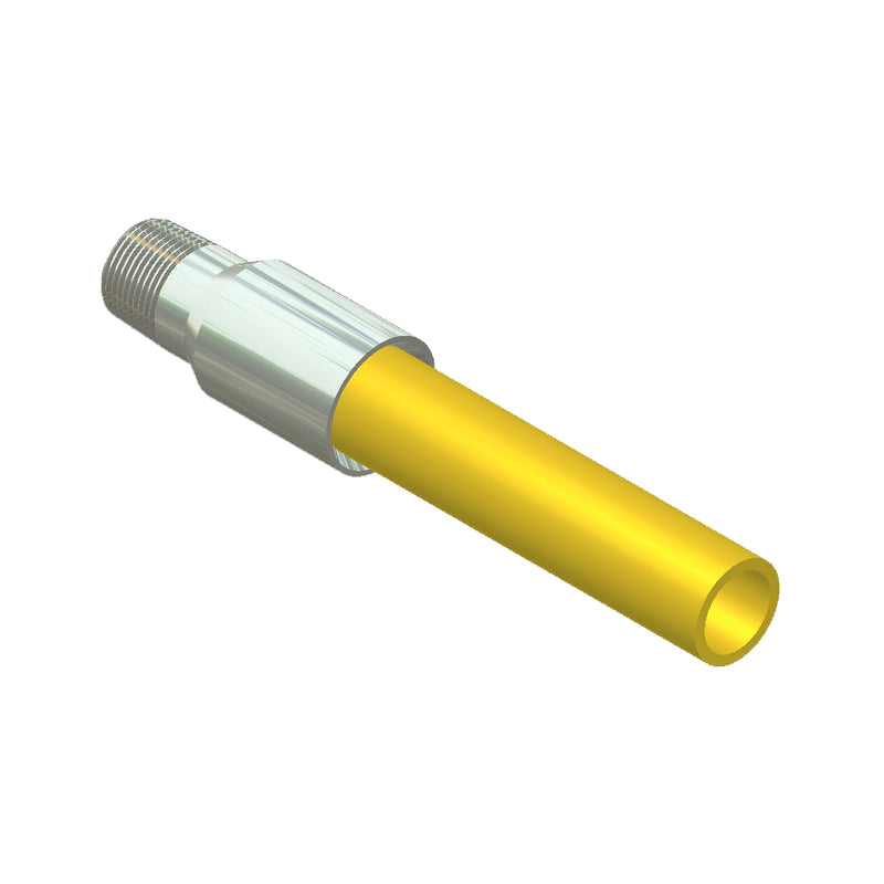 Metal Thread Pvc Transition Steel to PE Threaded Gas Transition Fitting - 1