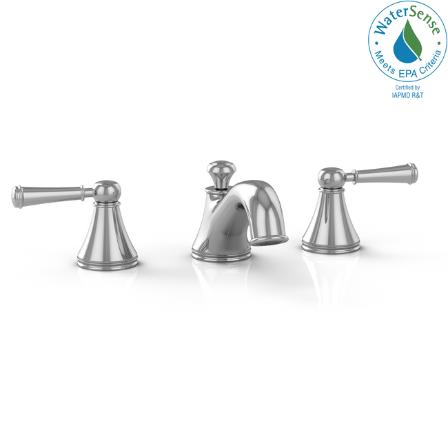 Toto TL220DD1#CP - Vivian Two Handle Widespread 1.5 GPM Bathroom Sink Faucet, Polished Chrome