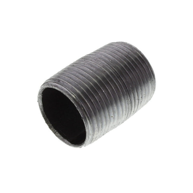 ZNB05CL - Black Steel Pipe Nipple - Domestic - 1" x Close