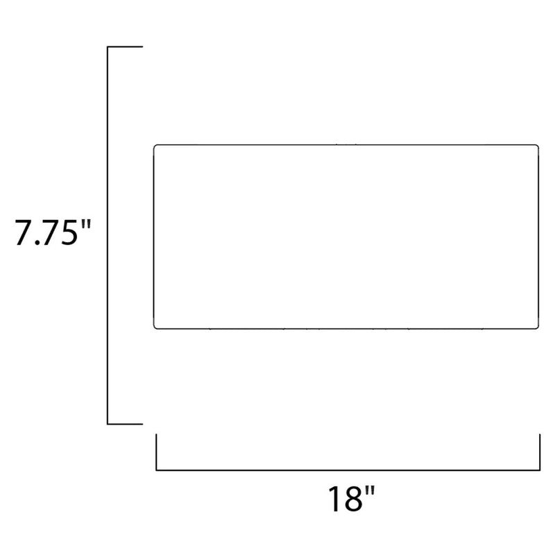 Maxim 10010OMOI - Bongo 3 Light 18" Flush Mount