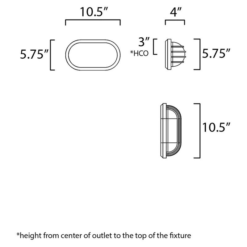 Maxim 10110FTBK - Bulwark 1 Light 11" Wall Sconce