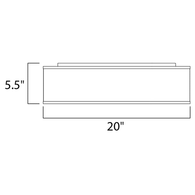 Maxim 10233OMOI - Prime 1 Light 20" Flush Mount