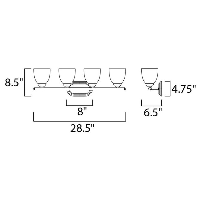 Maxim 11314 - Axis 4 Light 29" Vanity Light