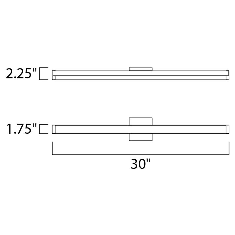 Maxim 52000 - Spec 1 Light 30" LED Vanity Light
