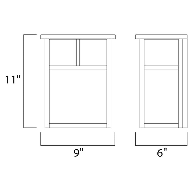 Maxim 65051HOBU - Coldwater 2 Light 11" Wall Sconce w/ LED Bulbs