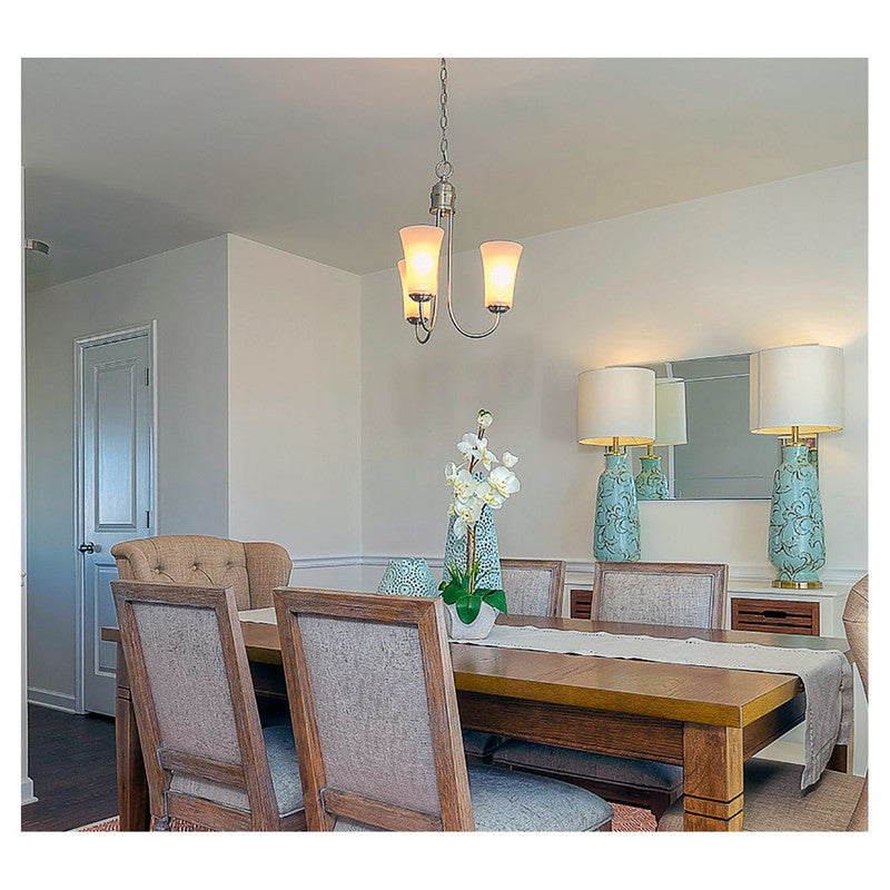 Maxim 10043FTOI - Logan 3 Light 19" Chandelier