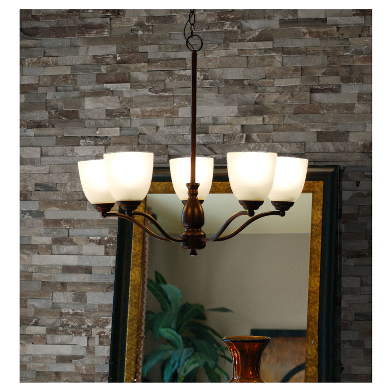 Maxim 10065FTBK - Stefan 5 Light 25" Chandelier