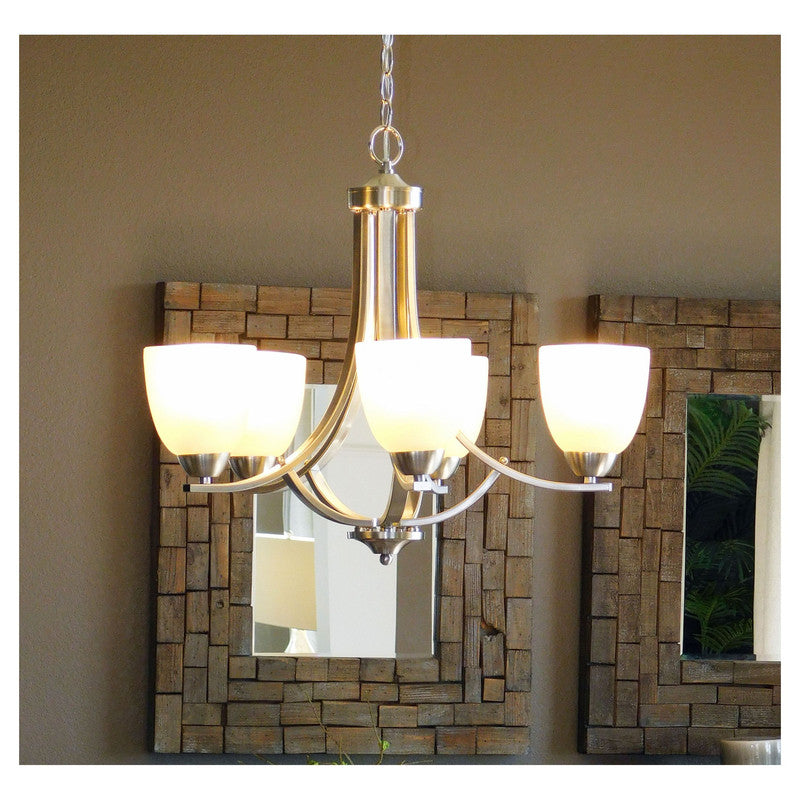 Maxim 10065FTBK - Stefan 5 Light 25" Chandelier