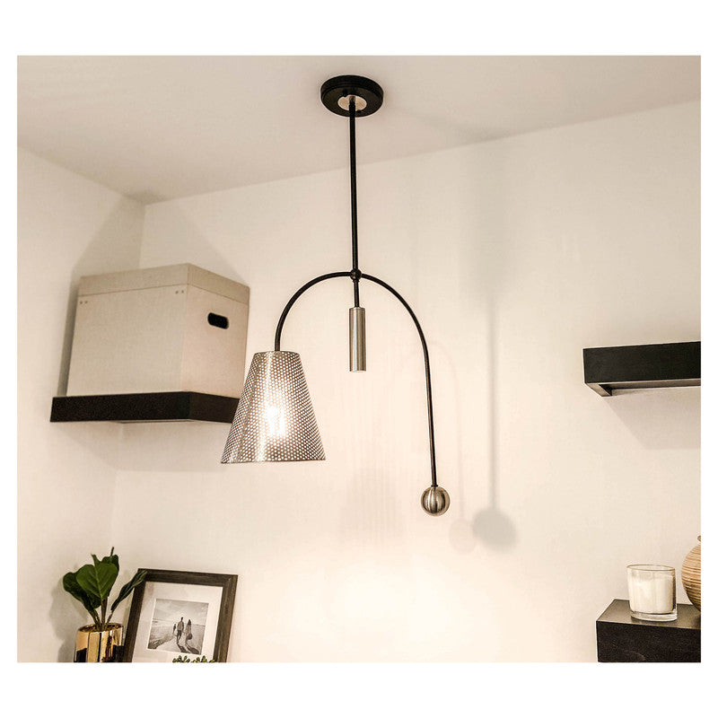 Maxim 10086BKSN - Filter 1 Light 21" Pendant