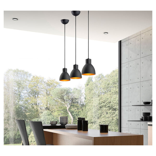 Maxim 11020BKGLD - Cora 1 Light 7" Pendant