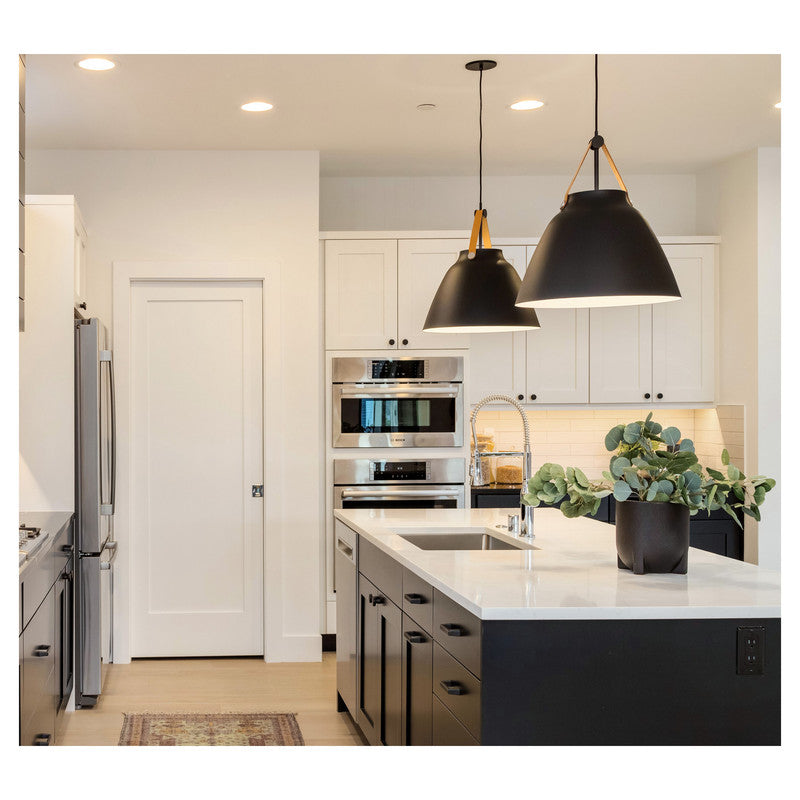 Maxim 11358BKBP - Nordic 1 Light 20" Pendant