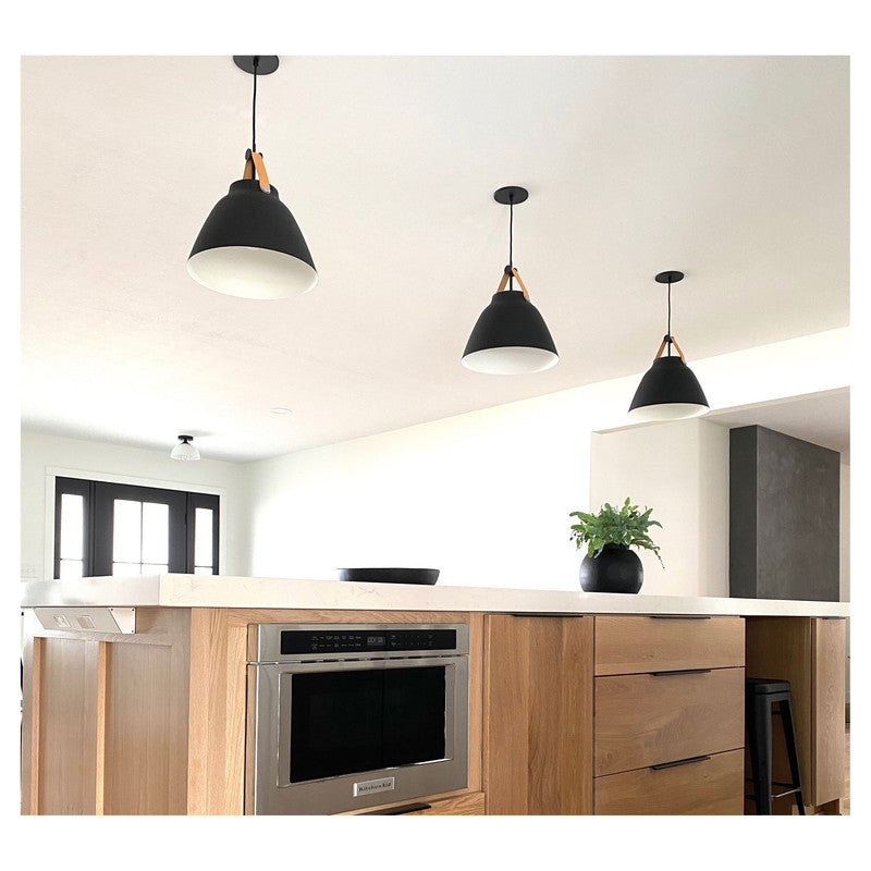 Maxim 11358BKBP - Nordic 1 Light 20" Pendant