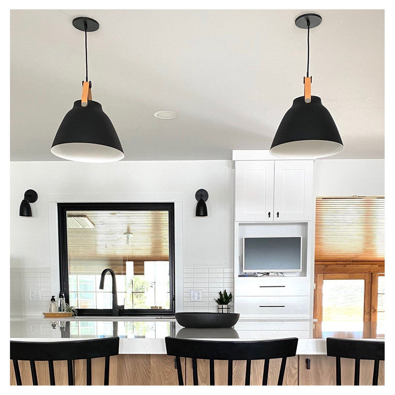 Maxim 11358BKBP - Nordic 1 Light 20" Pendant