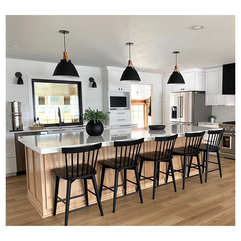 Maxim 11358BKBP - Nordic 1 Light 20" Pendant