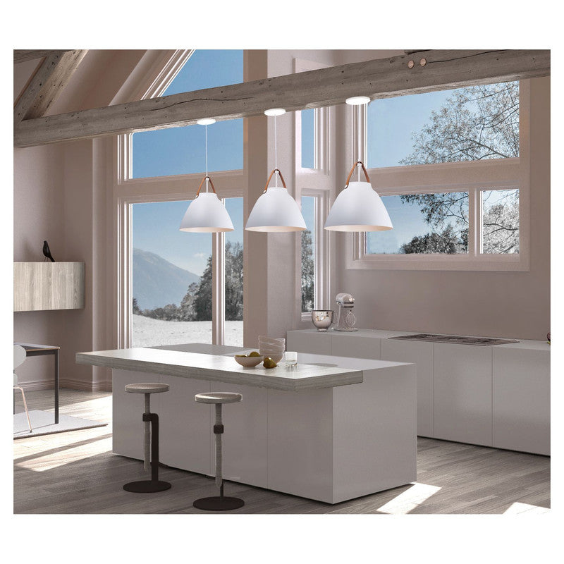 Maxim 11358BKBP - Nordic 1 Light 20" Pendant