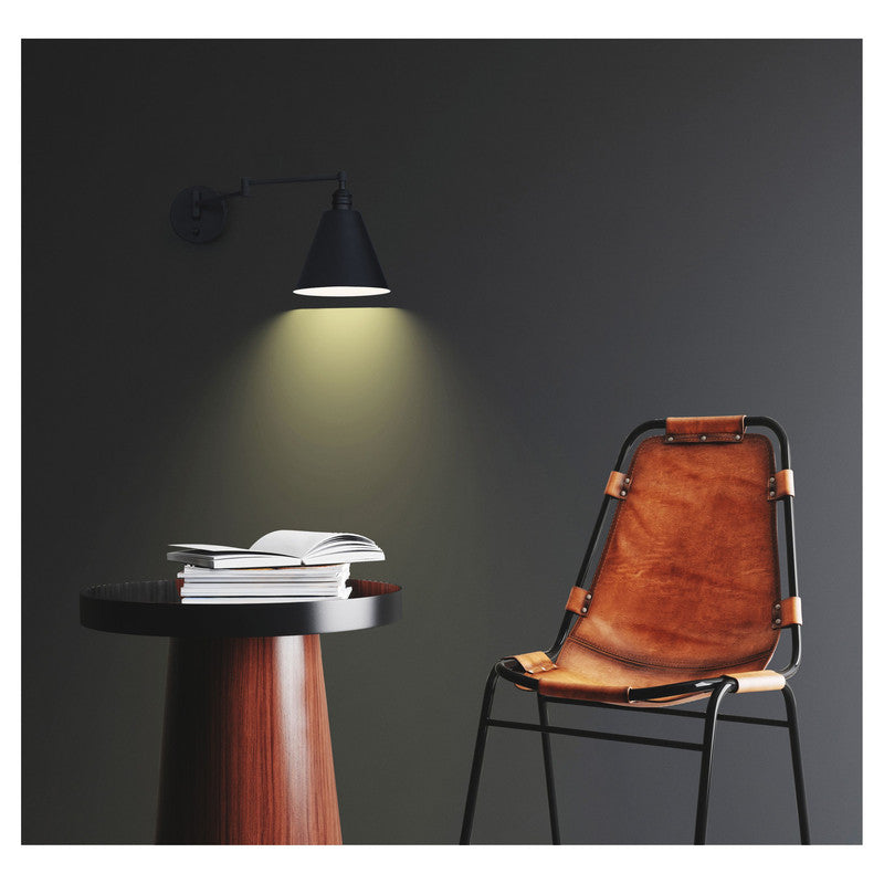 Maxim 12220BK - Library 1 Light 22" Wall Sconce