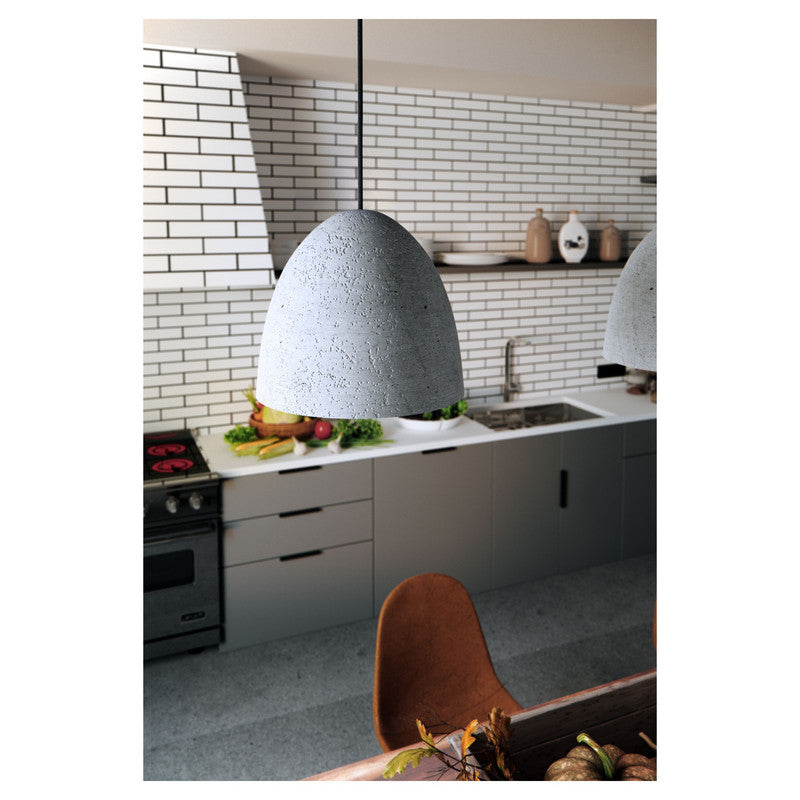 Maxim 12396GYPC - Crete 1 Light 15" Pendant