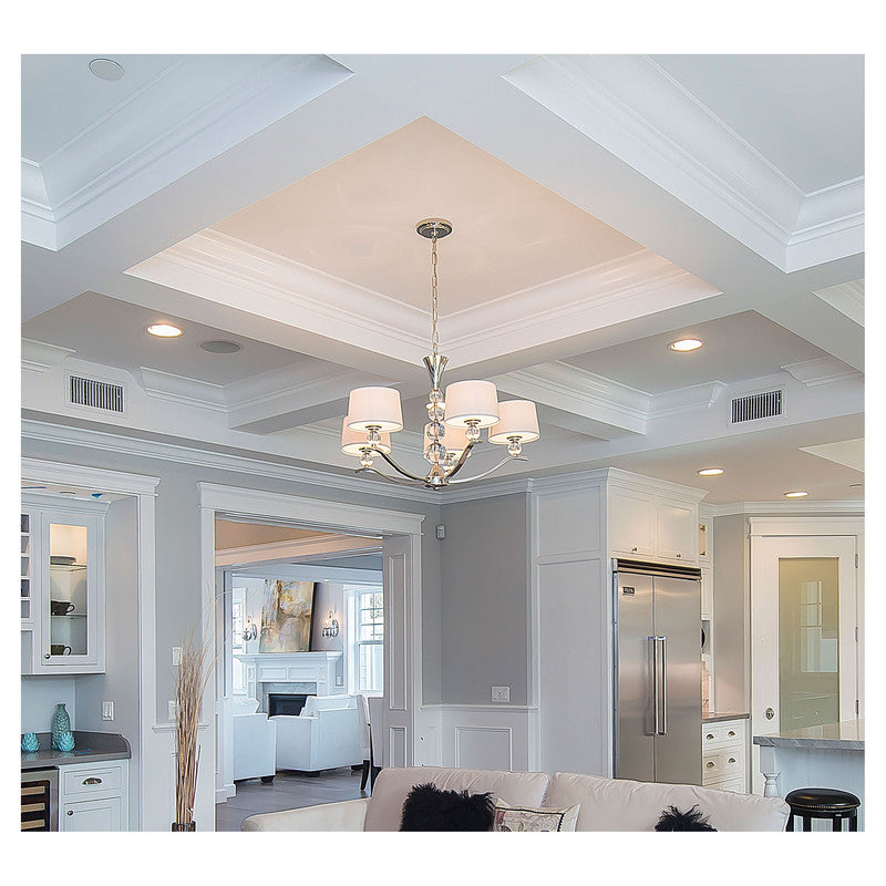 Maxim 12755WTPN - Rondo 5 Light 31" Chandelier