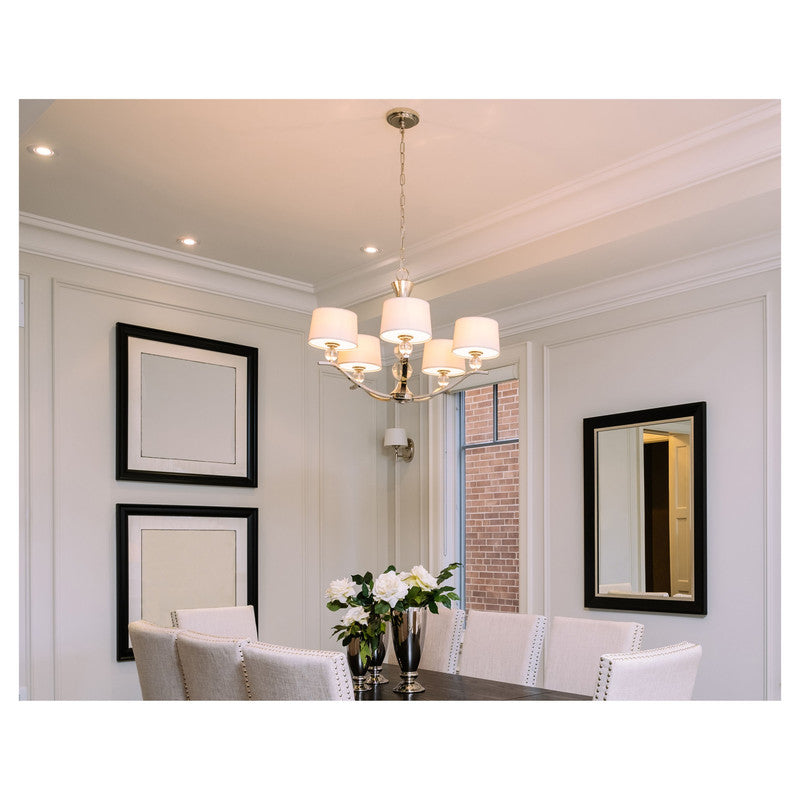 Maxim 12755WTPN - Rondo 5 Light 31" Chandelier