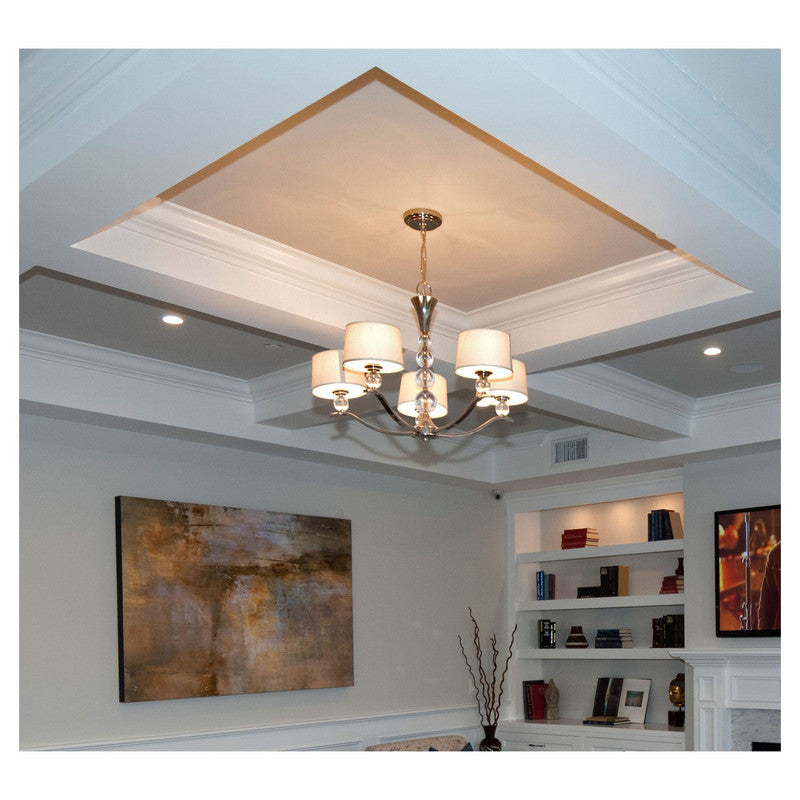 Maxim 12755WTPN - Rondo 5 Light 31" Chandelier