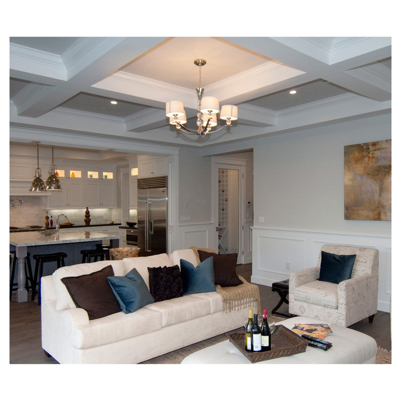 Maxim 12755WTPN - Rondo 5 Light 31" Chandelier