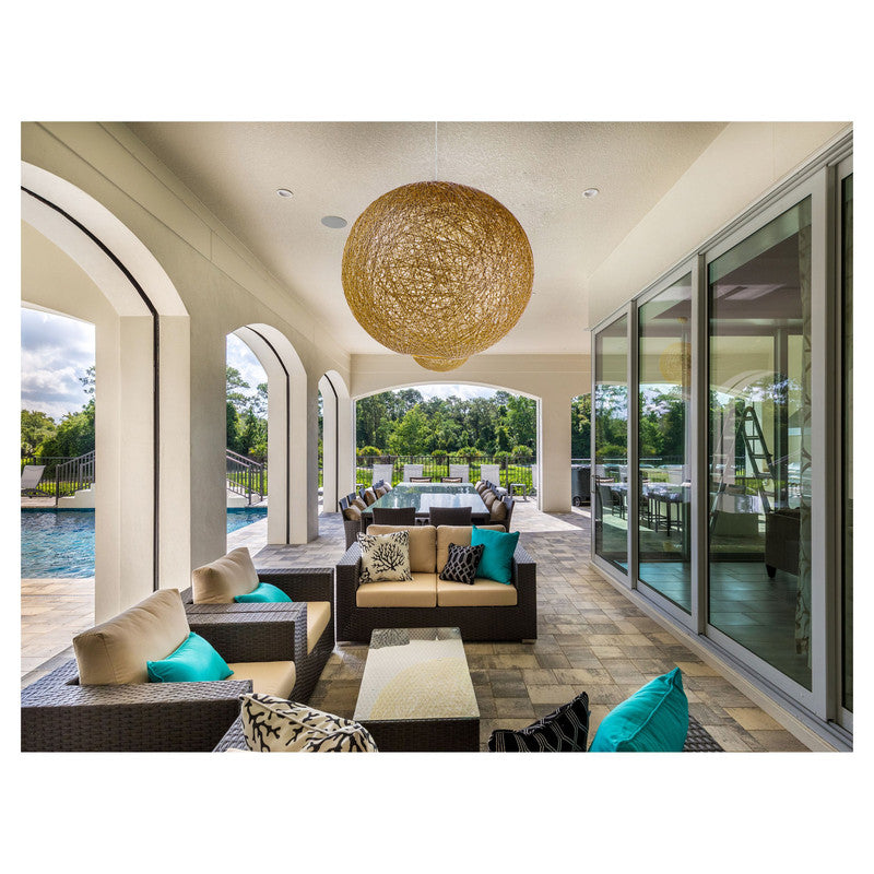 Maxim 14405CHWT - Bali 1 Light 19" Pendant