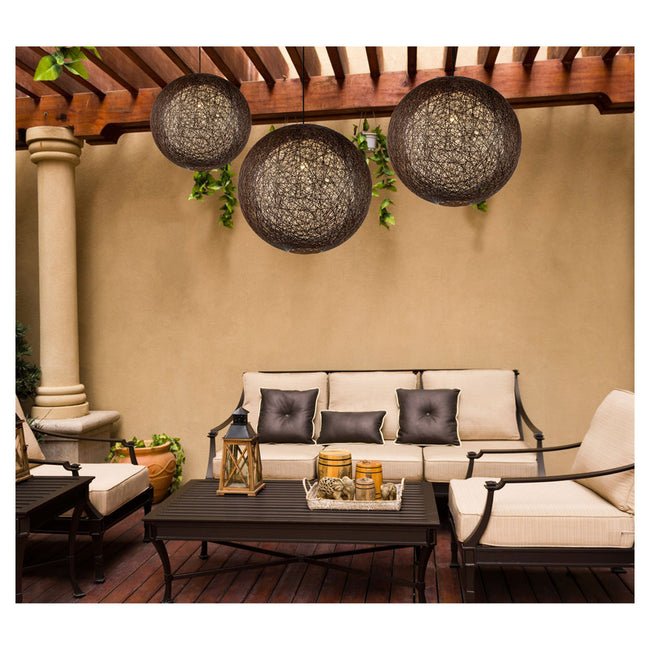 Maxim 14407CHWT - Bali 1 Light 24" Pendant