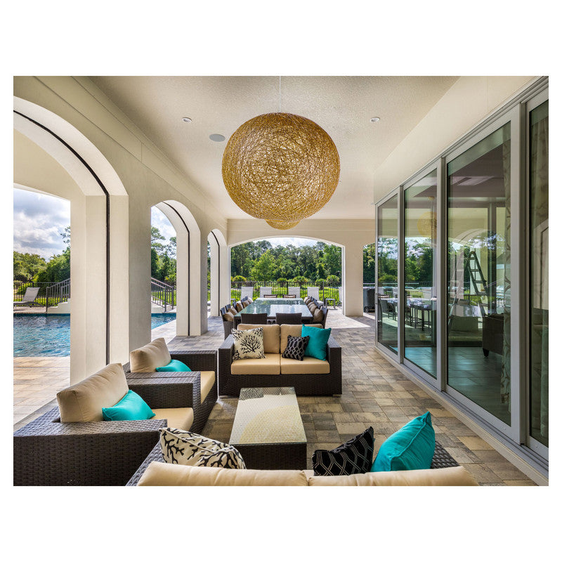 Maxim 14407CHWT - Bali 1 Light 24" Pendant