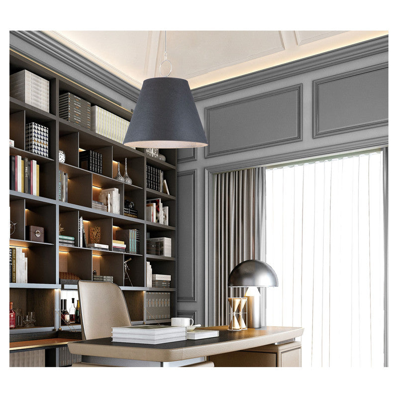 Maxim 14438BKPN - Acoustic 1 Light 31" Pendant