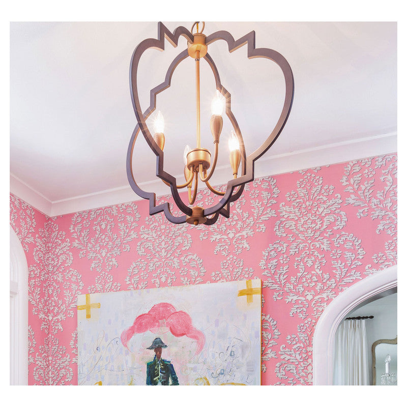 Maxim 20293OIAB - Crest 4 Light 24" Chandelier