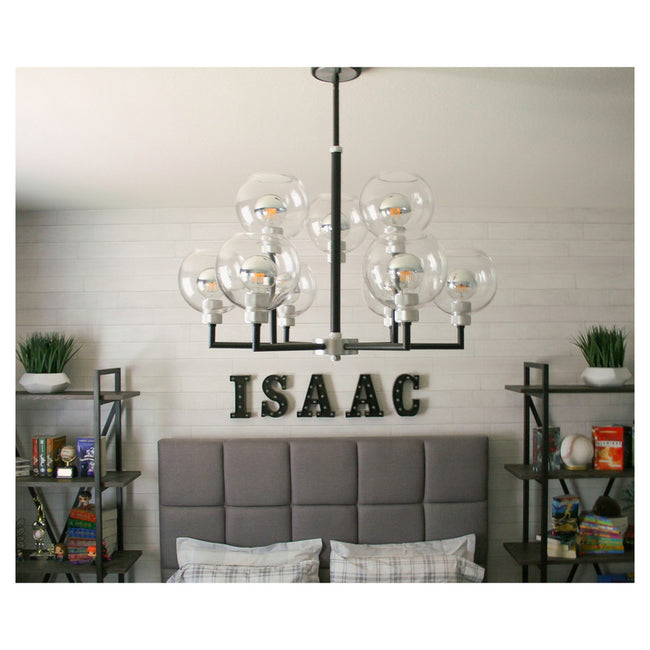 Maxim 21619CLBKAL - Vessel 1 Light 9" Pendant