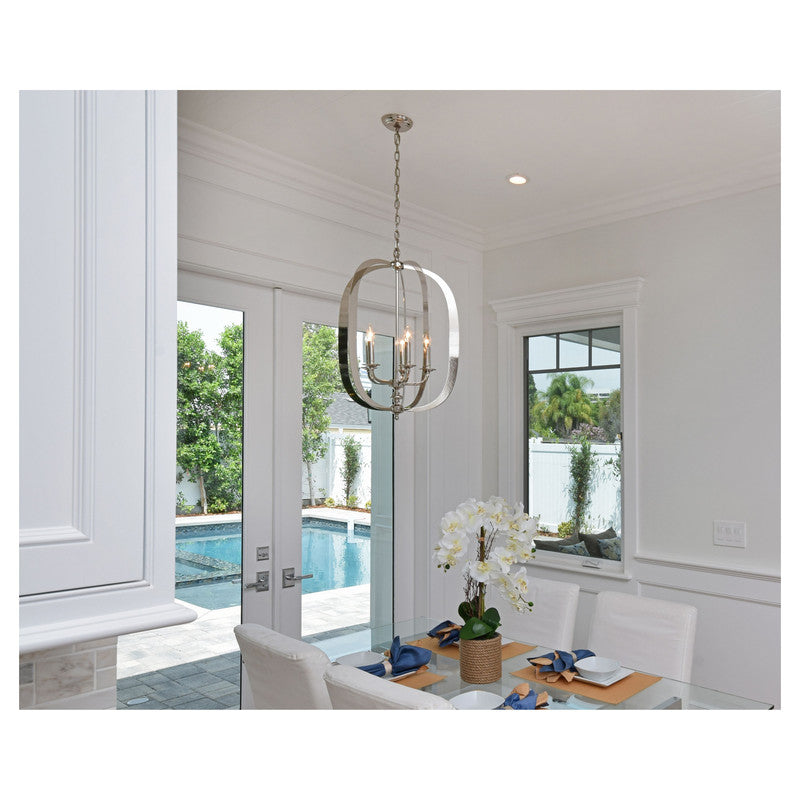 Maxim 22375OMNAB - Fairmont 6 Light 32" Chandelier