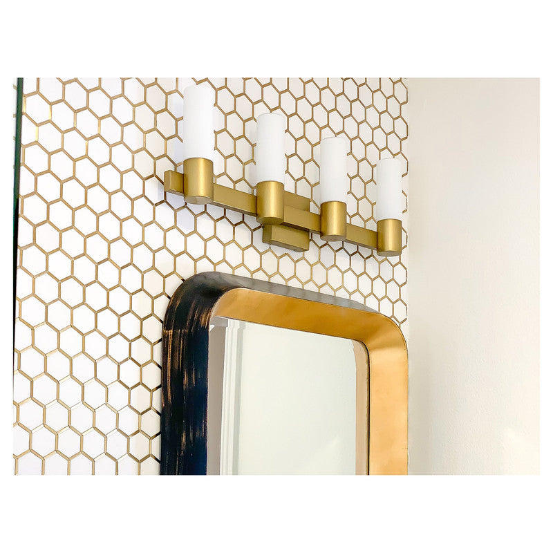 Maxim 22414SWNAB - Contessa 4 Light 29" Vanity Light