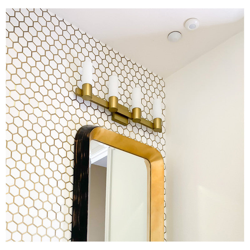 Maxim 22414SWNAB - Contessa 4 Light 29" Vanity Light